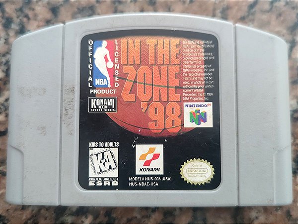 In The Zone 98 - Nintendo 64 - Seminovo