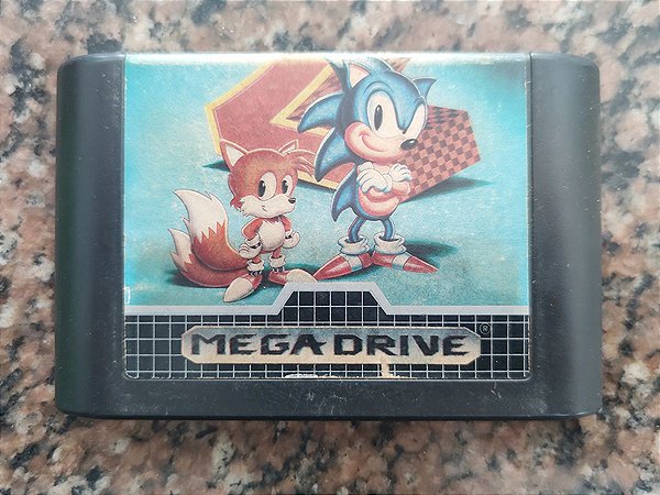 Sonic The Hedgehog 2 Mega Drive - Seminovo - Original