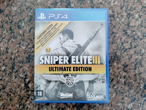 Sniper Elite 3 - PS4 - Seminovo