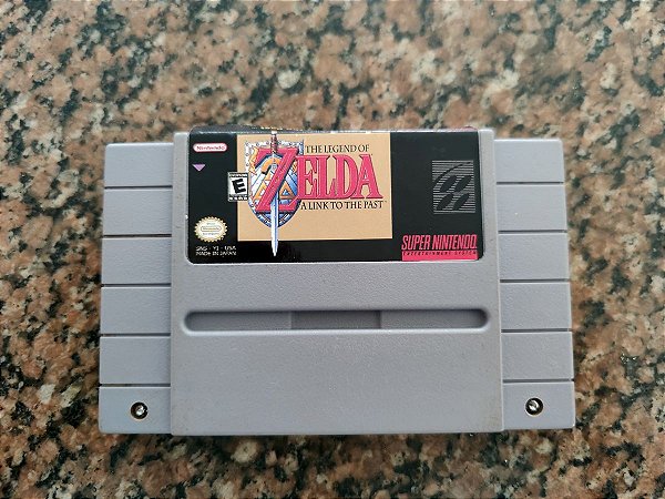 Zelda A Link To The Past Super Nintendo - Original Seminovo
