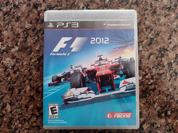 F1 2012 - PS3 - Seminovo