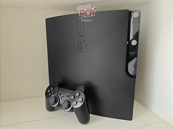 Playstation 3 Slim 320Gb com 21 Jogos PS3 e 14 Mil Retro - Seminovo