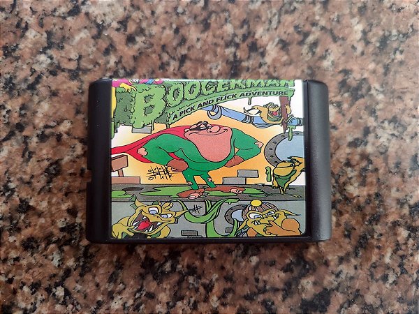 Boogerman Mega Drive - Seminovo - Paralelo