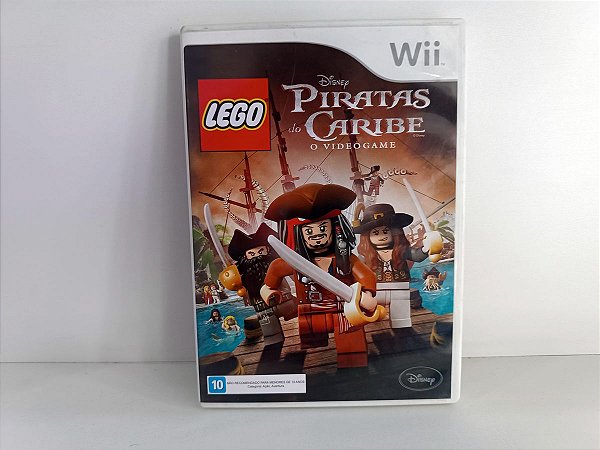 Lego Piratas do Caribe Nintendo Wii Original - Seminovo