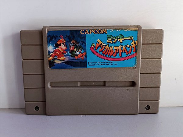 Cartucho Mickey Magical Quest Super Nintendo - Paralelo Seminovo