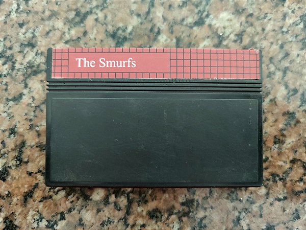 Cartucho The Smurfs Master System - Seminovo - Original