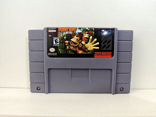 Cartucho Donkey Kong Country Repro Super Nintendo - Novo