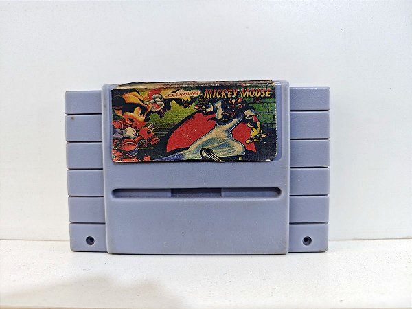 Cartucho Mickey Magical Quest - Super Nintendo - Paralelo Seminovo