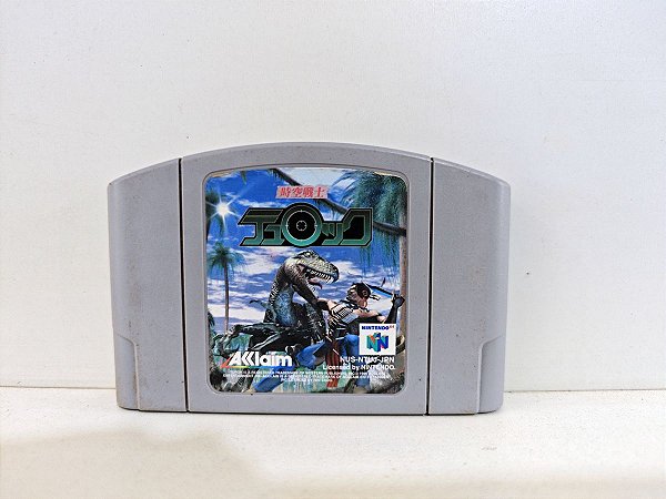 Cartucho Turok Japonês - Nintendo 64 - Seminovo