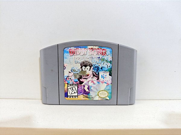 Cartucho Diddy Kong Racing - Nintendo 64 - Seminovo