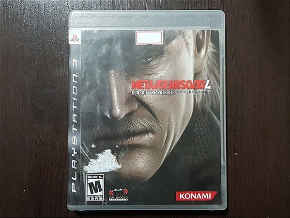 Jogo Metal Gear Solid 4: Guns of the Patriots - Ps3