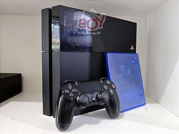 Playstation 4 Fat 500gb ou 1Tb Com 1 Jogo Seminovo