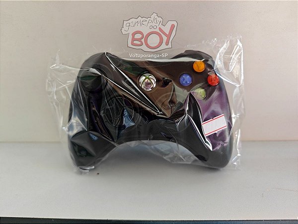 Controle Xbox 360 Sem Fio Original Preto Usado