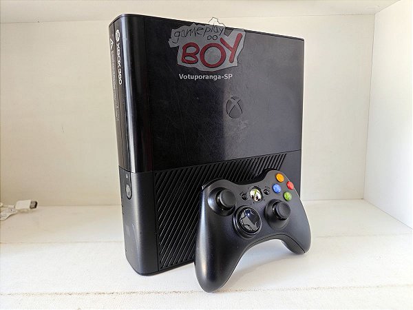 Xbox 360 Super Slim 2015 Desbloqueio LTU + Exploit Com 20 Jogos + 4500 Retrô