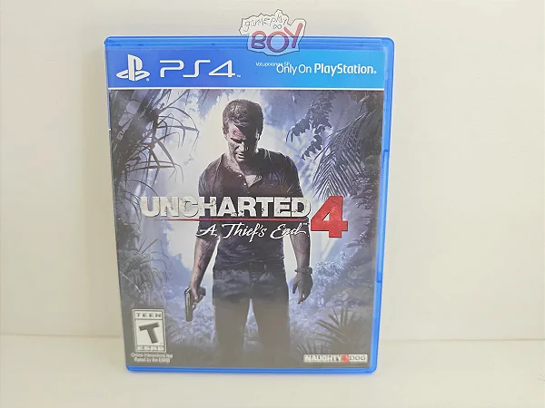 Uncharted 4 PS4 - Seminovo