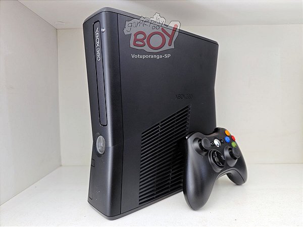Xbox 360 Slim RGH 3 e LT 3 Com 81 Jogos + 4500 Jogos Retrô