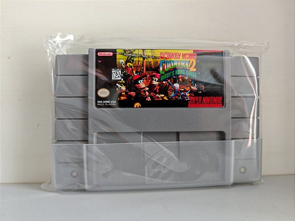 Cartucho Donkey Kong Country 2 Reprô - Super Nintendo - Novo