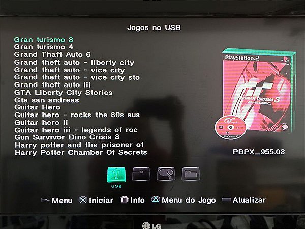 Playstation 2 Fat Com OPL e Jogos - Gameplay do Boy