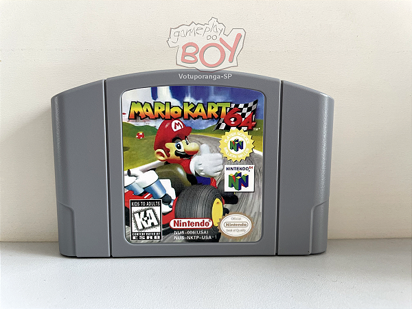 Cartucho Mario Kart Reprô - Novo