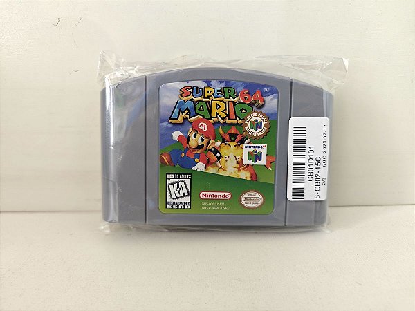 Cartucho Super Mario 64 Reprô - Novo