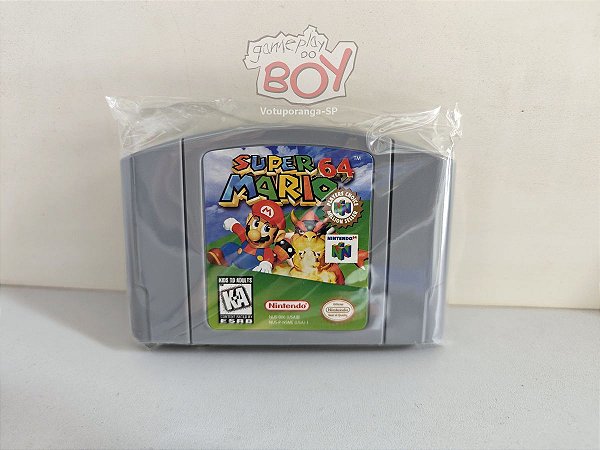 Cartucho Super Mario 64 Reprô - Novo