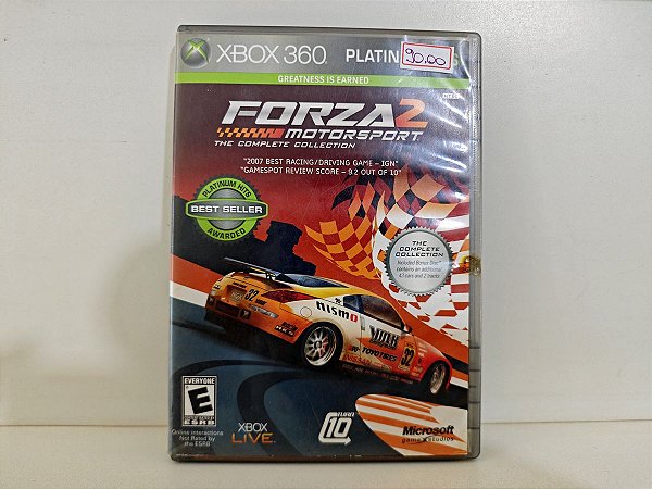 Forza Motorsport 2 Xbox 360 Original - Seminovo