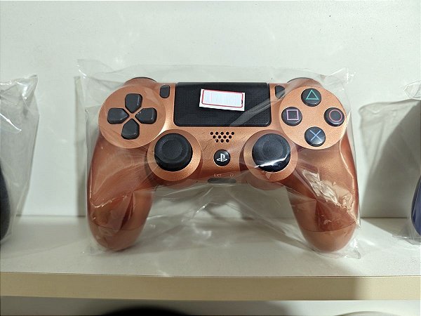 Controle PS4 Dualshock 4 Original Sony - Cobre Seminovo