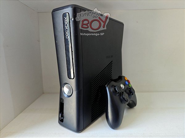 Xbox 360 Slim RGH 3 e LT 3 Com 20 a 150 Jogos + 4500 Jogos Retrô