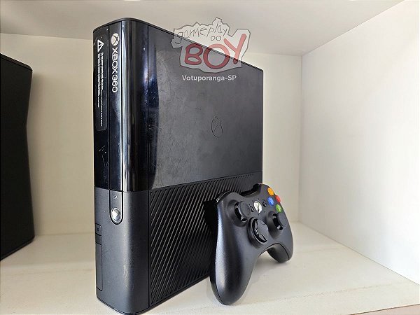 Xbox 360 Super Slim RGH 3 e LT 3 Com 20 a 150 Jogos + 4500 Jogos Retrô