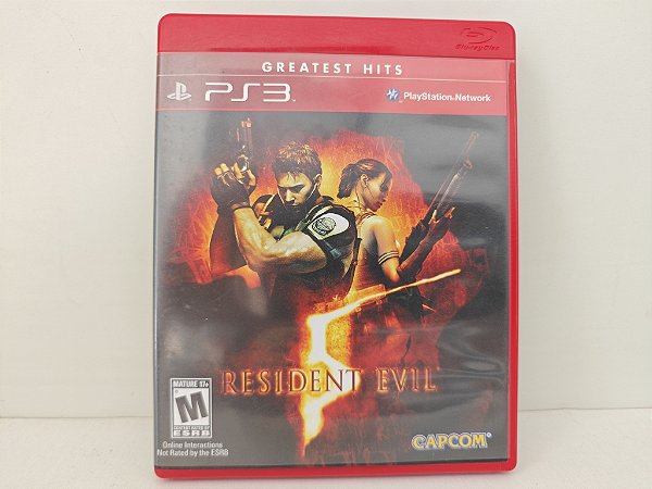 Resident Evil 5 - PS3 Original - Seminovo