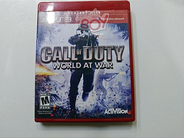 Call Of Duty World At War - PS3 -  Seminovo