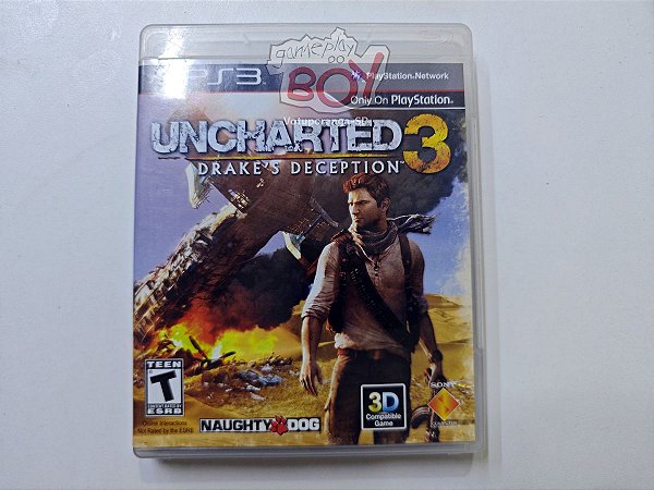 Uncharted 3 Drakes Deception -PS3 - Seminovo