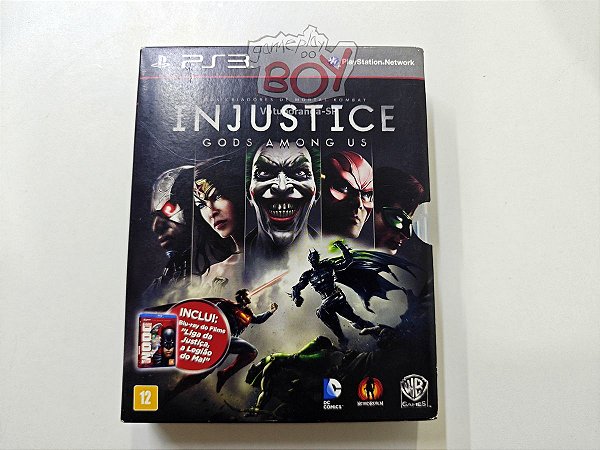 Combo Pack Injustice + Liga da Justiça Doom PS3 - Seminovo