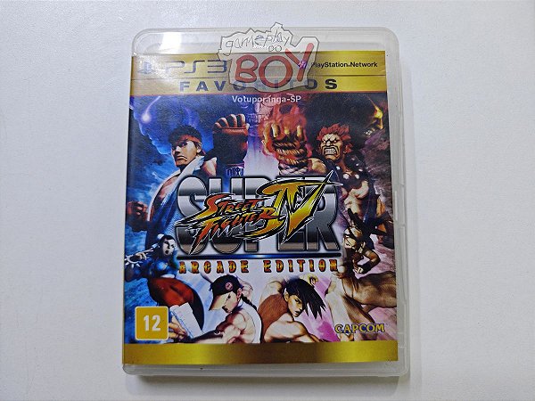 Super Street Fighter IV PS3 - Seminovo
