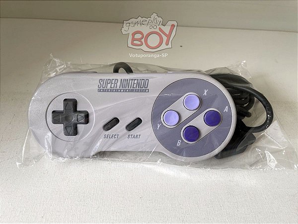 Controle Super Nintendo Original Seminovo