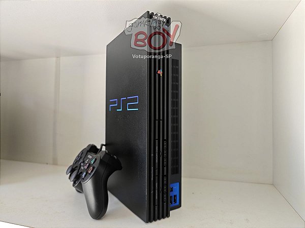 Playstation 2 Fat Com OPL e Jogos - COM LEITOR!