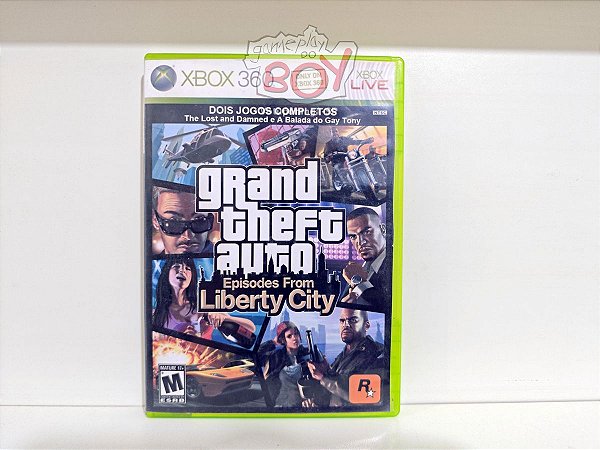 GTA Liberty City Xbox 360 Original - Seminovo