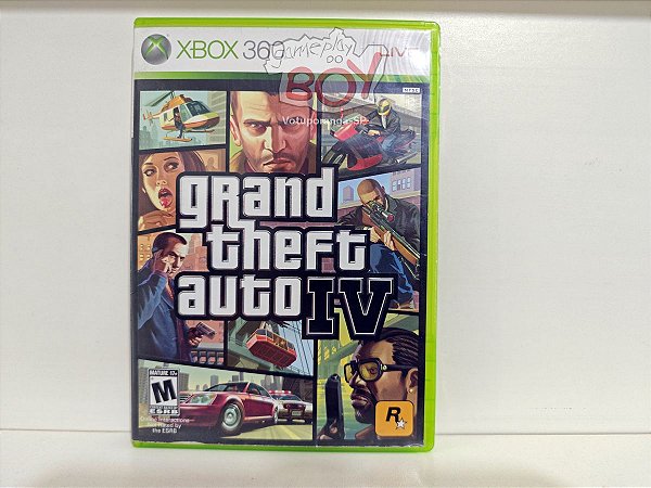 GTA IV Xbox 360 Original - Seminovo