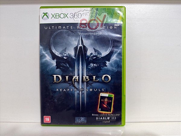 Diablo 3 Reaper of Souls Xbox 360 Original - Seminovo
