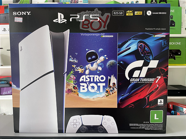 Playstation 5 Slim Digital 825 Gb Novo Lacrado