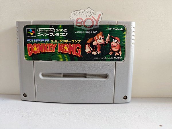 Cartucho Donkey Kong Country (J) - Super Nintendo - Seminovo