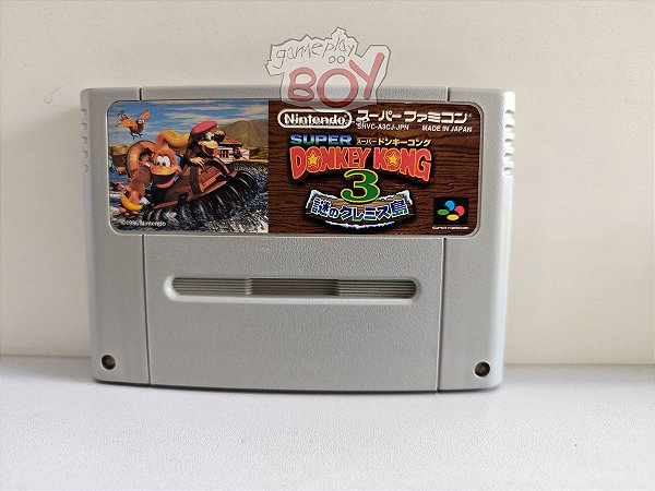 Cartucho Donkey Kong 3 (J) - Super Nintendo - Seminovo