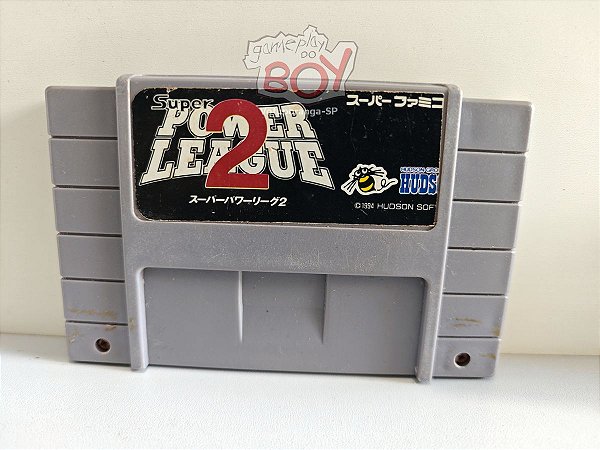 Cartucho Super Power League 2 - Super Nintendo - Seminovo