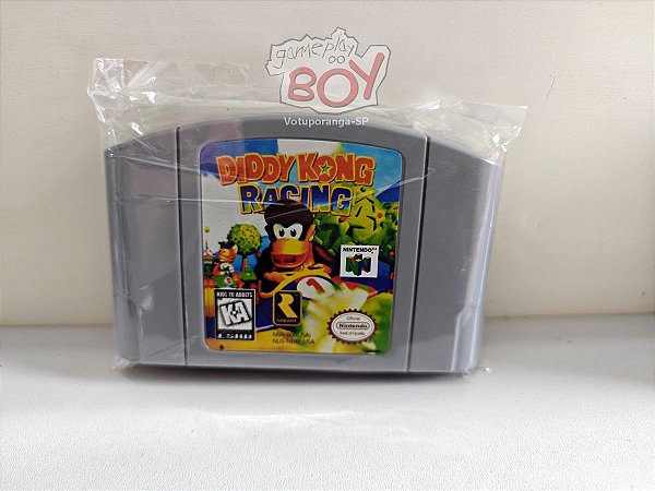 Cartucho Diddy Kong Racing - Nintendo 64 - Novo