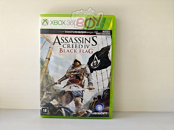 Assassin's Creed 4 Black Flag Xbox 360 Original - Seminovo
