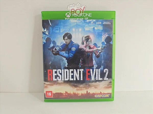 Resident Evil 2 Remake - Xbox One Original - Seminovo