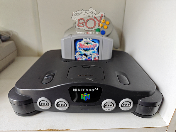 Nintendo 64 Com 1 Jogo