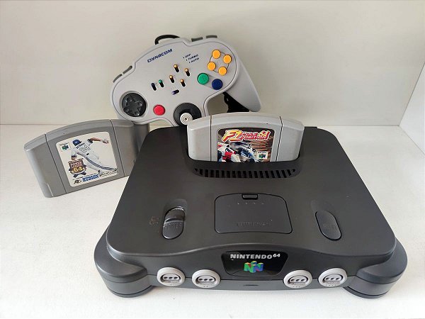 Nintendo 64 Com 2 Jogos