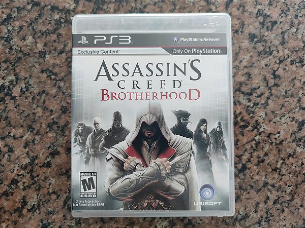 Assassins Creed Brotherhood PS3 - Seminovo