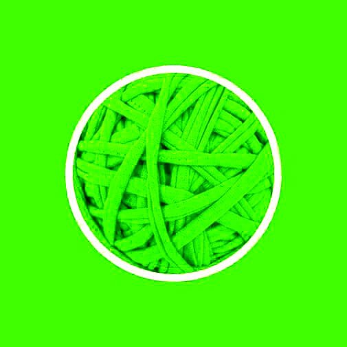 Fio de Malha Premium 23mm Antipilling - VERDE NEON - 500gr - aprox. 150 metros